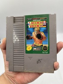 RING KING -- NES Nintendo Original Classic Authentic Boxing Game TESTED CLEAN