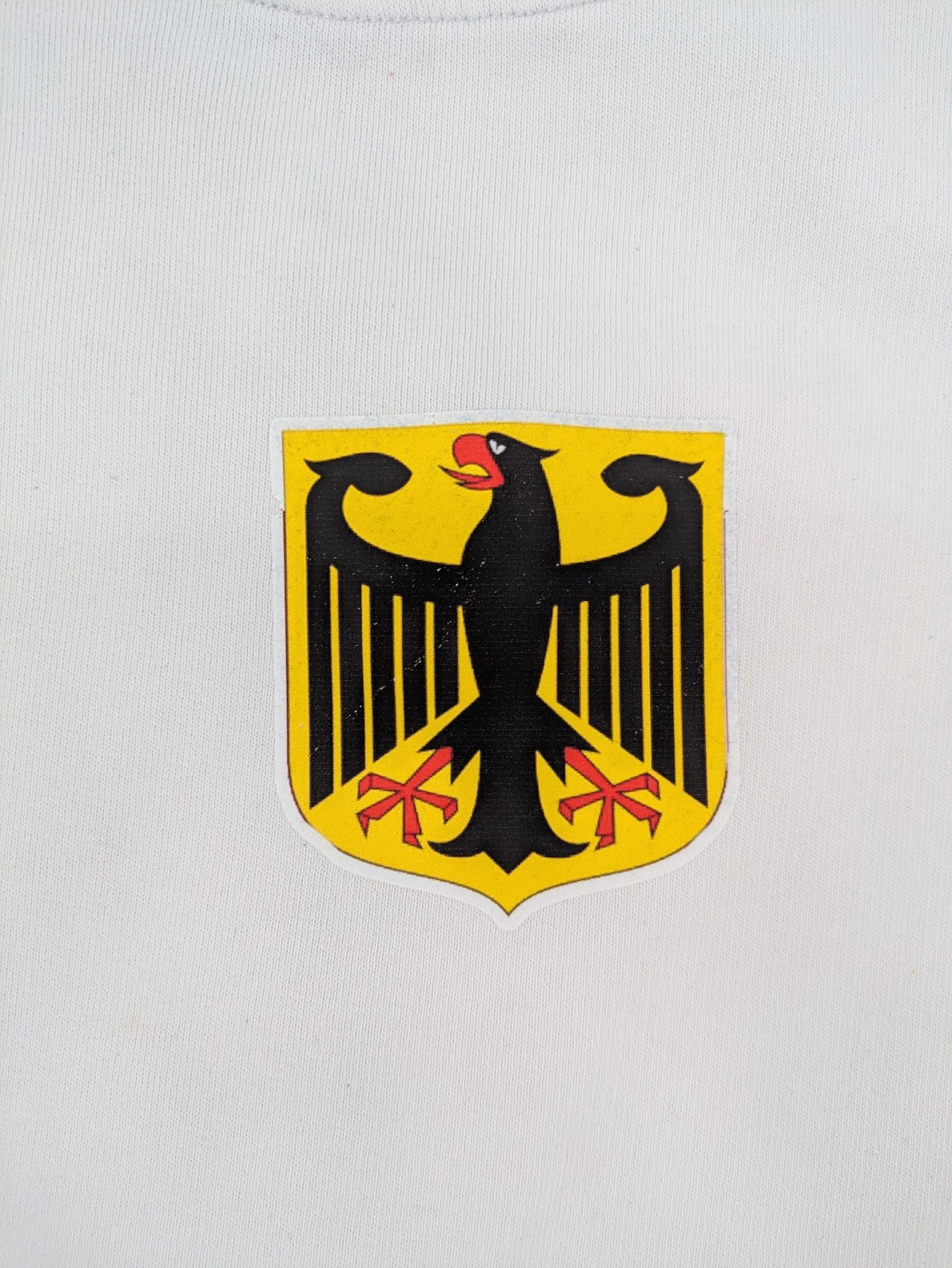 Zara Herren Sweatshirt Germany Wappen Bundesadler Pullover Gr. S hellgrau image 3