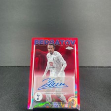 2024/2025 Topps Chrome Dimitar Berbatov Red Auto /5