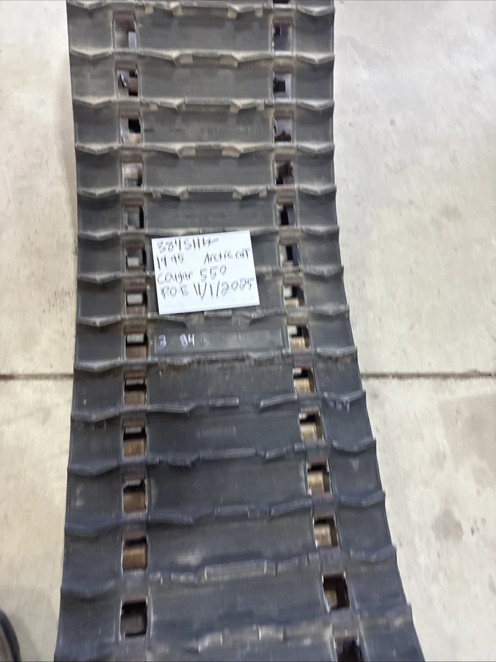 Arctic Cat Cougar 550 1995 moto de nieve banda de rodadura 0602-755 pista 384 Foto 3 de 4