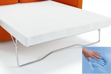 Sofabed Mattress,Foam 10cm Memory Visco Gel Replacement Metal Action Sofa Bed