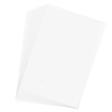 100 Pcs POF Heat Shrink Wrap Bags, 6 x 4 Inch Transparent Heat Seal Bags Film