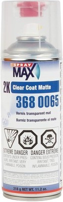 USC Spraymax Matte Clearcoat 3680065 11.2 Ounce (Pack of 1), Clear 