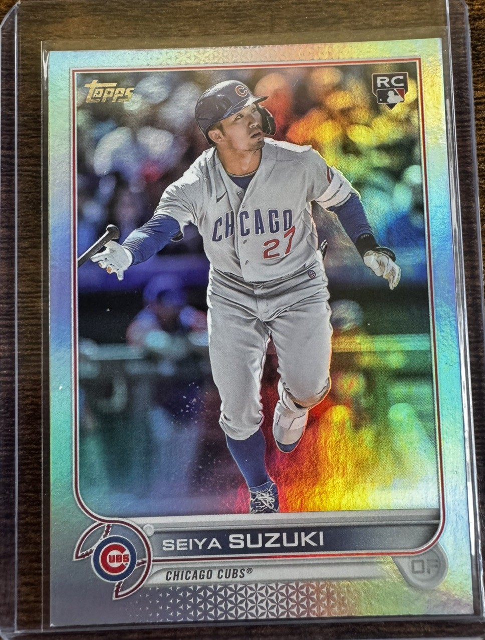 2022 Topps Update - Seiya Suzuki Rookie RC Rainbow Foil #US250 Chicago Cubs