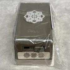 Stampin Up Retired Doily Triple Layer Punch Crafting Scrapbooking Tool Snowflake