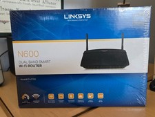 LINKSYS N600 Model EA2750 Dual-Band Wi-Fi Router Wireless Internet NEW Sealed