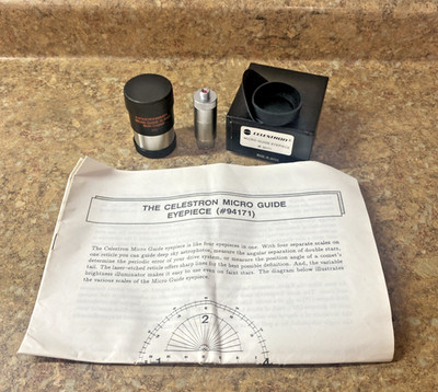 Celestron #94171 Micro Guide 12.5mm Multi-Coated Eyepiece Free Shipping