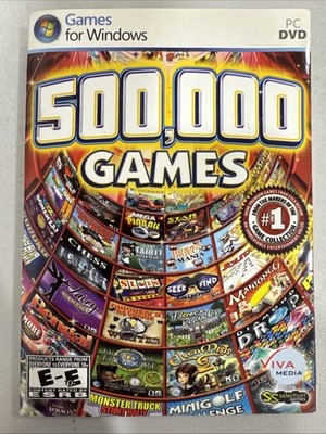 500,000 Games Brand New Sealed (PC, 2010)