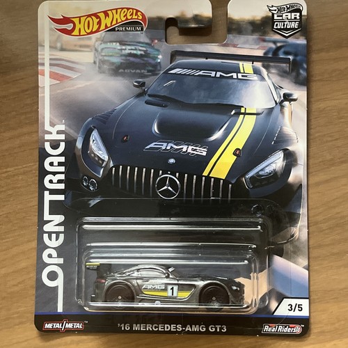 Hot Wheels Open Track 16 Mercedes AMG GT3 1/64 - Bild 3 von 5