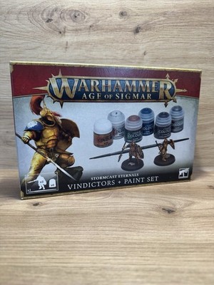 Warhammer Age of Sigmar Stormcast Eternals Vindictors + Paint Set | NEU & OVP
