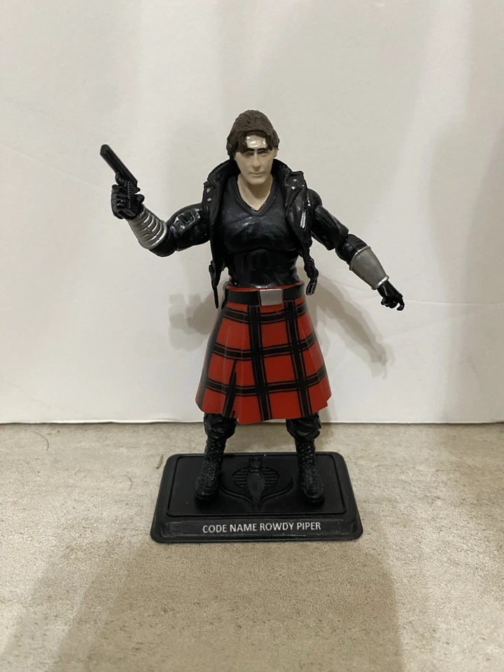 Gi Joe 25th, Roc, 30th, Rowdy Piper Custom - Image 4 of 4