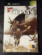 Conflict Vietnam Microsoft XBOX Instruction MANUAL ONLY No Game 