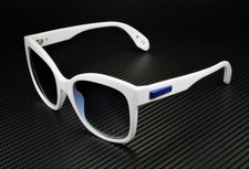 Adidas Originals OR0012 21W White Gradient Blue Injected 54mm Women's Sunglasses
