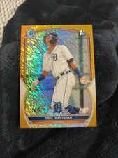 2023 Bowman-Chrome Abel Bastidas #BCP-113 Gold Shimmer Refractor /50 (RC)