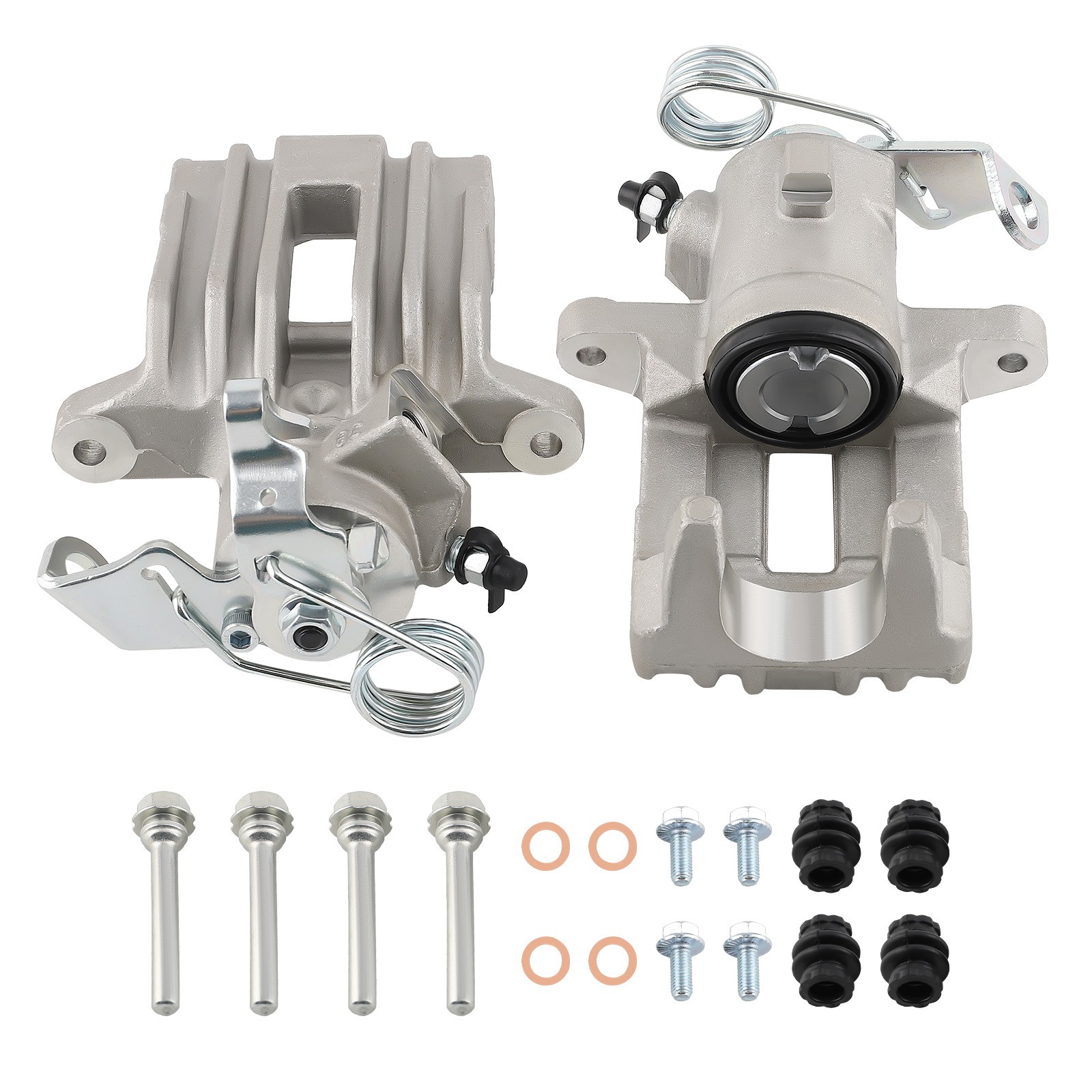 2x BRAKE CALIPER REAR LEFT & RIGHT FOR AUDI SEAT SKODA VW  232X9mm