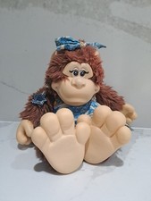 Applause Rosie? Plastic Face Chimpanzee Monkey Soft Toy 1989 Vintage