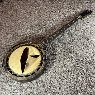 Antikes englisches Alfred Cammeyers Banjo 1930 s Restauration Project As Seen Rare