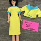 New ListingVintage Barbie & Friends Clothes - 1960s Clone MOD Sheath Dress & Jacket MINTY