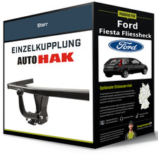 Starre Anhängerkupplung für FORD Fiesta Fliessheck 01- V Typ JH/JD Auto Hak NEU