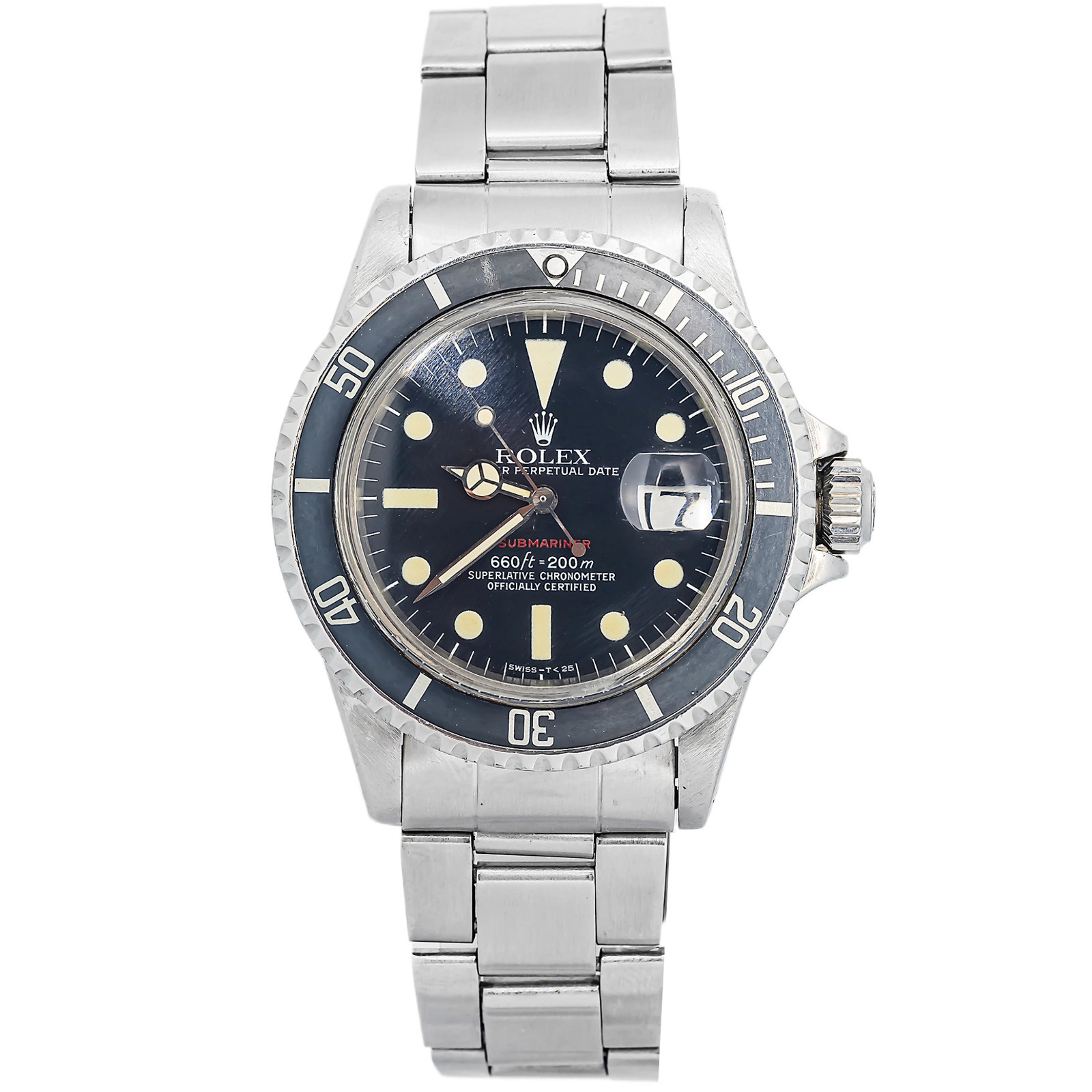 Rolex Submariner 1680 Oyster Stainless Steel
