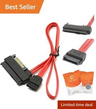 15-Pin High-Speed SAS to SATA Cable - 0.5m Adapter for Seamless Data Transfer