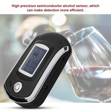 Digital Breath Alcohol Tester Professional Car Alcoholimetro Breathalyser