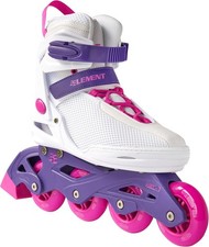 5th Element Lynx Inline Skates for Women with Adjustable 7, Retro White
