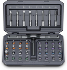 42 in 1 Magnetic Screwdriver Set, DIY Ratchet Screwdriver Set, Multi Bit Magneti