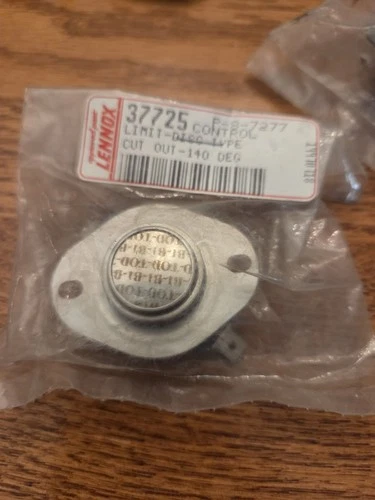 Lennox 37725 Limit Disc Switch 60TX11 New P-8-7277 201627 140f L140-35F