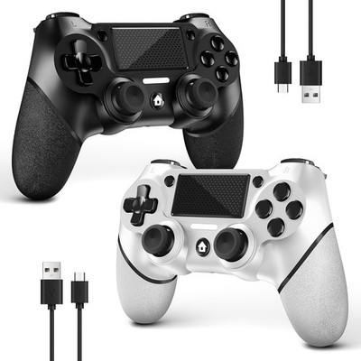 AceGamer 2 Pack for PS4 Controller, Wireless Controller for PS4/Pro/Slim/PC, ...