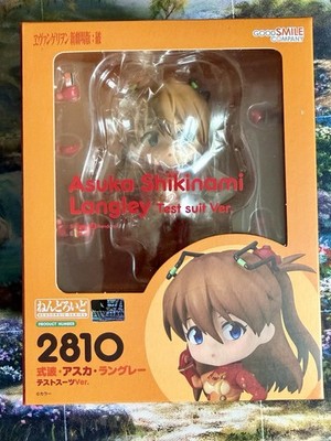 EVANGELION ASUKA SHIKINAMI LANGLEY TEST SUIT VER. NENDOROID #2810 FIGURE