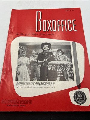 Boxoffice Magazine March 16 1957 Pulse Of The Motion Picture Industry