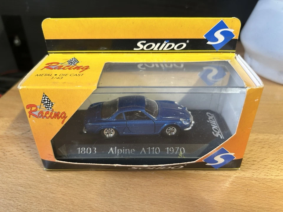 SOLIDO MODELS - 1970  ALPINE A110  Renault- 1/43 SCALE MODEL CAR - 1803 - Image 2 of 4