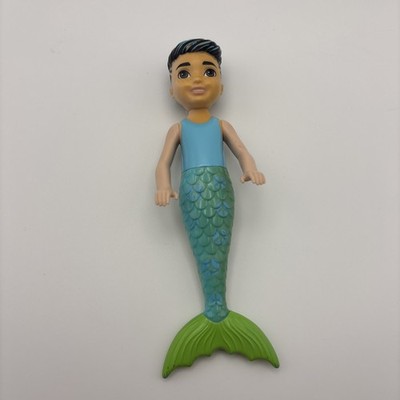 Rare Barbie Chelsea Color Reveal Doll Rainbow Mermaid Boy Johnny Darrin Bath Toy