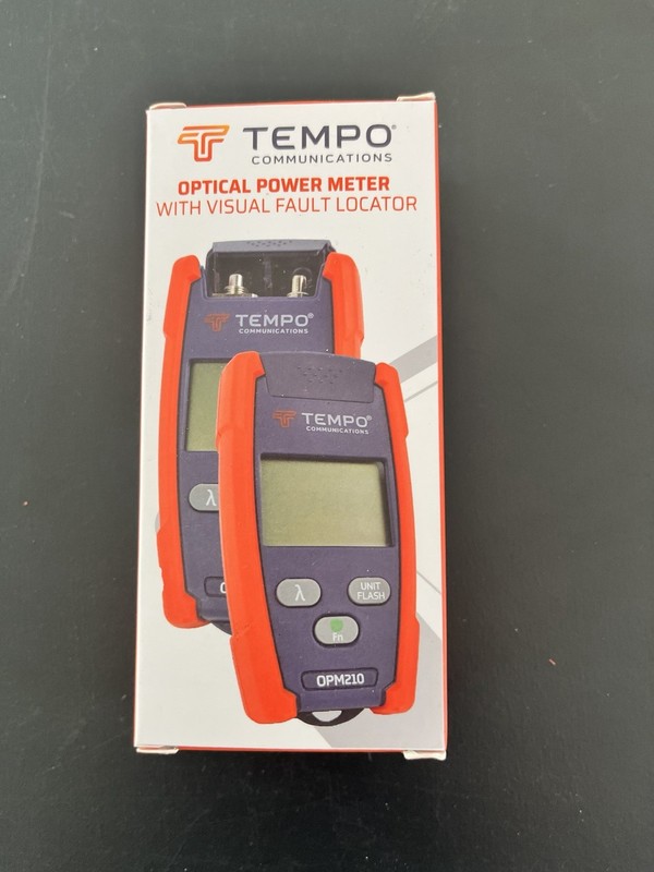 Tempo OPM210 - Standard Power Optical Power Meter with VFL