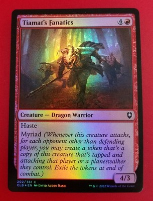 1x Tiamat's Fanatics | FOIL | Battle for Baldur's Gate | MTG Magic Cards