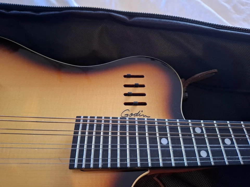 Superb Vintage GODIN A8 Mandolin Cognac Burst,  VGC, Sold As Seen, Free Postage - Image 2 of 4