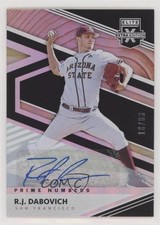 2020 Elite Extra Edition Prime Numbers B Signatures 16/63 RJ Dabovich Auto 1u6