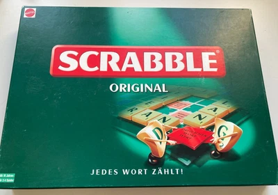 SCRABBLE Original Spear Spiele Brettspiel komplett Mattel 51272 OVP - Bild 1 von 4
