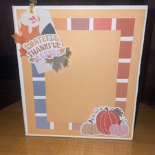 Handmade Scrapbook Album, OOAK, Flip Scrapbook, Just Add Pictures