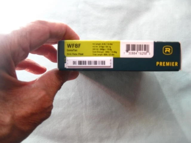RIO GRAND WF8F CAMUFLAJE/FLOTADOR BRONCEADO PARA FLYRODS DE ACCIÓN RÁPIDA-SERIE TRUCHA-NUEVO Foto 3 de 3
