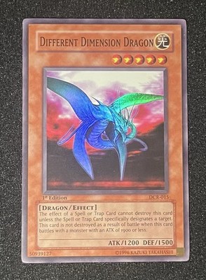 DCR-015 Different Dimension Dragon 1st Edition MINT