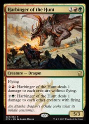 Harbinger of the Hunt - Dragons of Tarkir #223