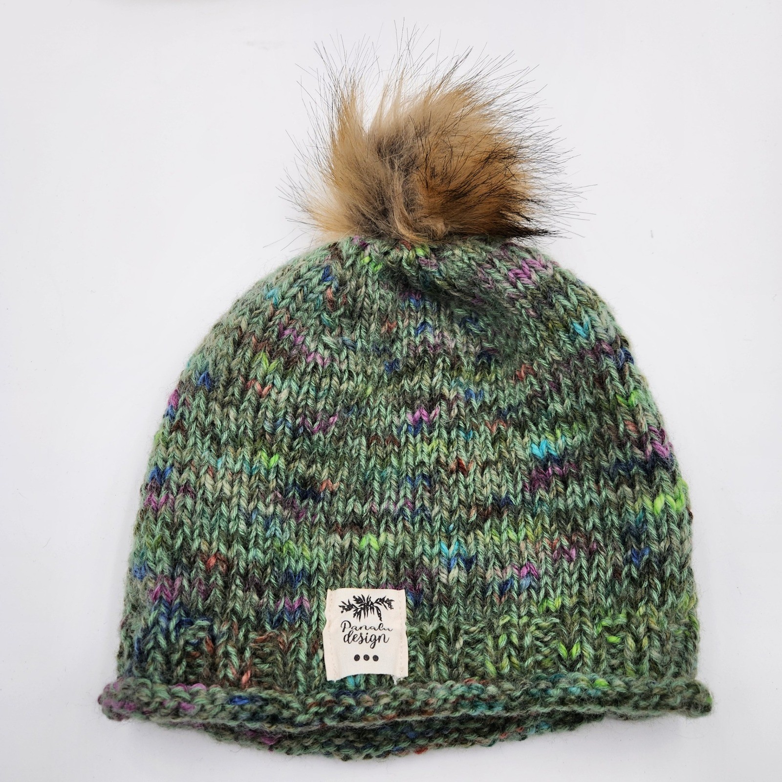 Beanie Hat With Pom Pom & Chunky Beanie Fleece Lined Bundle Winter Warm Hats