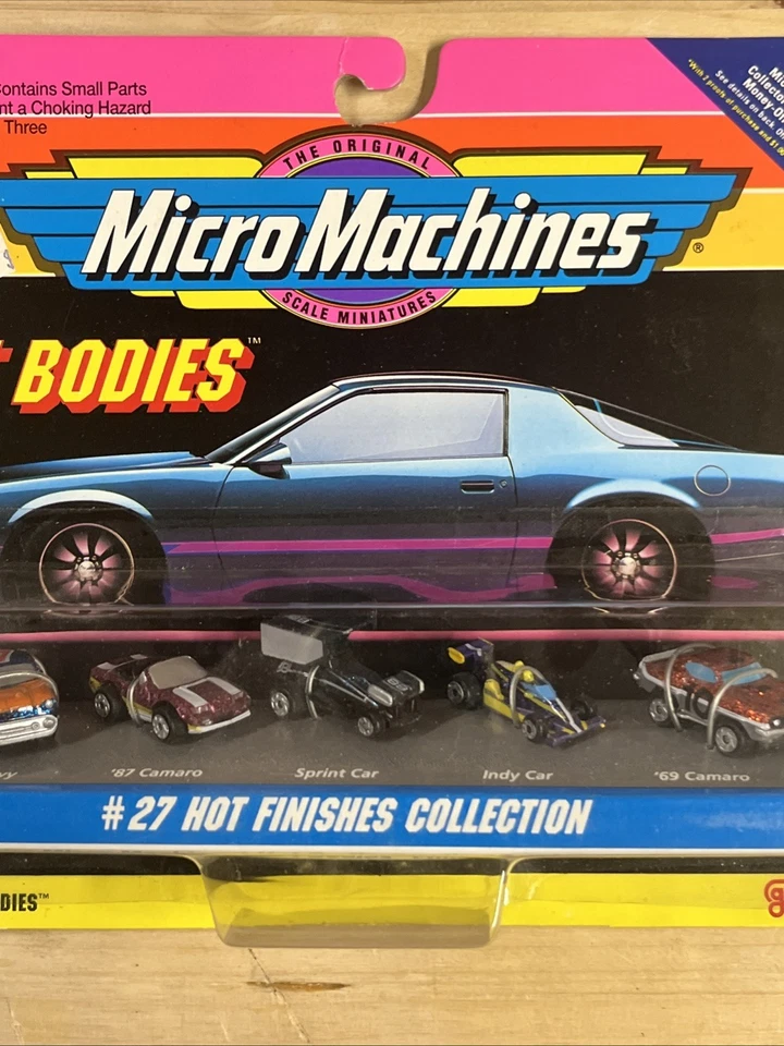 Micro Machines Hot Bodies #27 Hot Finishes Galoob 1993 75030 - Image 3 of 4