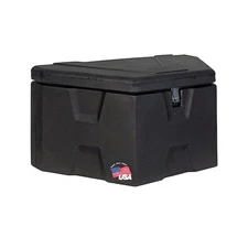 NEW Heavy Duty Matte Plastic Trailer Tongue Truck Tool Box 18in X 19in X 36in