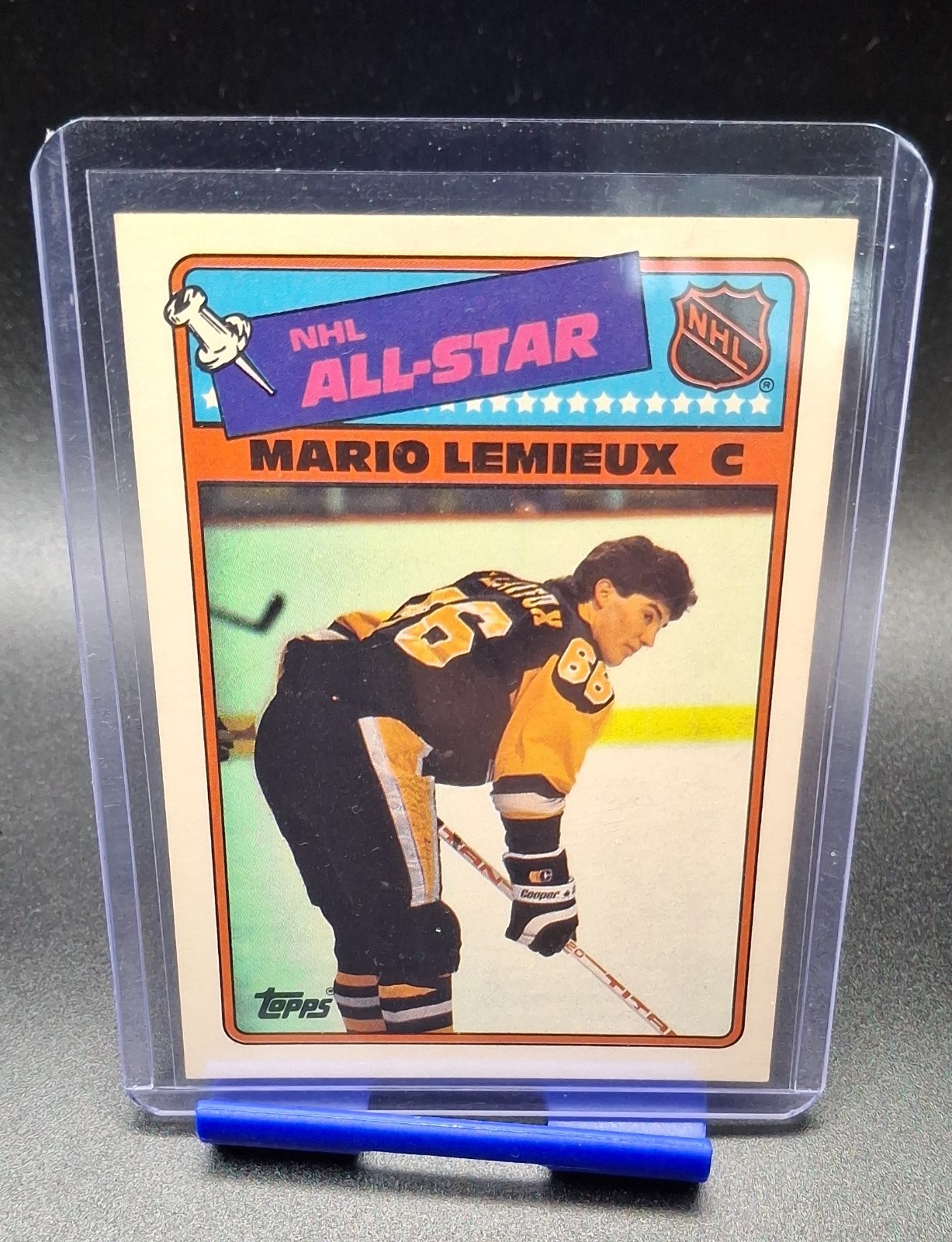 1988-89 Topps - All-Star Stickers Mario Lemieux #2