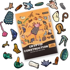 Cryptid Construction Kit - Make Magnetic Monsters & Creatures - Fridge Magnets