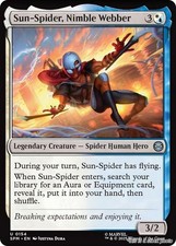 Sun-Spider, Nimble Webber (SPM 154), Normal, Marvel's Spider-Man, MTG