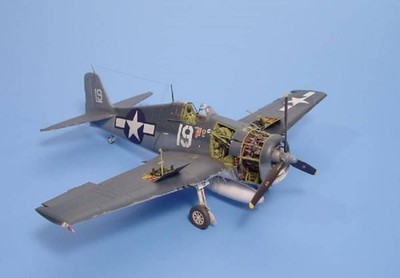 F6F-5 Hellcat Super Detailset / 1:48 - Aires 4012
